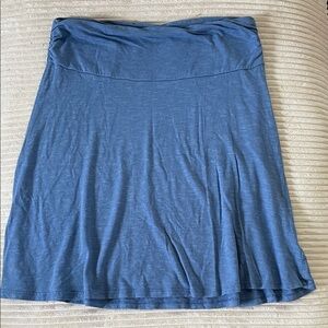 Blue Midi Skirt